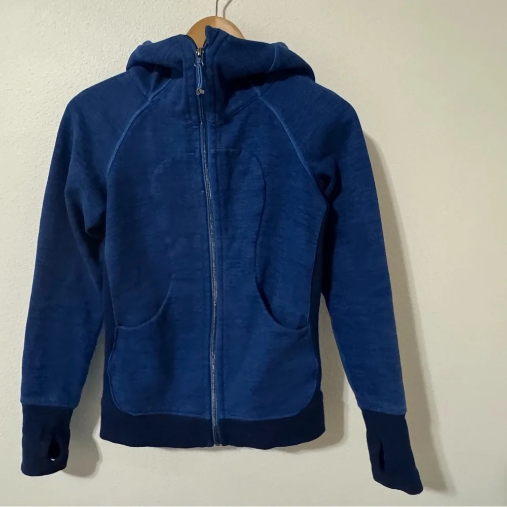 Lululemon Scuba Hoodie Commuter Denim Lakeside Blue Hero Blue / Hero Blue-2 - Picture 2 of 8